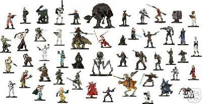 Buy Star Wars Minis Miniatures 50 Figure Grab Bag Best Price.