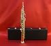 Chateau- Gold Lacquer Soprano Saxophone with Deluxe Leather Case. THREE YEAR WARRANTY