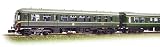 Graham Farish 371-875A Class 108 2 Car DMU BR Green Yellow Warning Panels