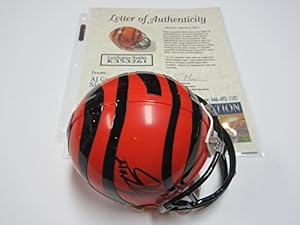 A. J. Green Cincinnati Bengals Signed Autographed Mini Helmet Authentic Certified Coa