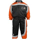 Reebok Philadelphia Flyers Black Toddler 2-Piece Windsuit