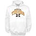 Missouri Tigers White Arched Hoody Sweatshirt