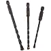 DEWALT DW2571 3 Piece Rotary Masonry Drill Bit Set