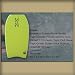 Custom X Blade Bodyboard 42"