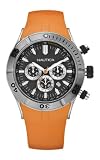 Nautica NSR-01 Orange Resin Chronograph Mens Watch N16538G
