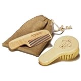 Peek-a-Boo Baby Maple Brush Set by SugarBooger