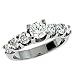 14k White 1.7 Ct Diamond Engagement Ring - Size 7.0
