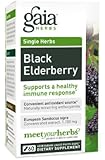 Gaia Herbs Black Elderberry, 60 Liquid Phyto-Capsules