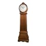 Crosley Carlisle Floor Clock with Wood Door, WALNUT
