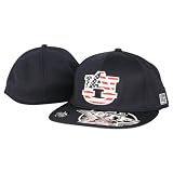 Auburn Tigers "American Flag" Flat Bill Fitted Hat (7 3/8)