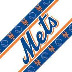 MLB New York Mets Peel-n-Stick Wall Border