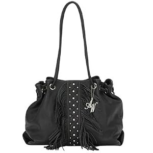 American West Bohemian Chic Large Drawstring Handbag