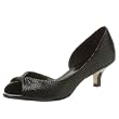 AK Anne Klein Women's Optical Peep Toe Pump