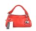 BARBARA MILANO Italian Designer Handbag Purse in Black, Dark Brown, Red or White Leather