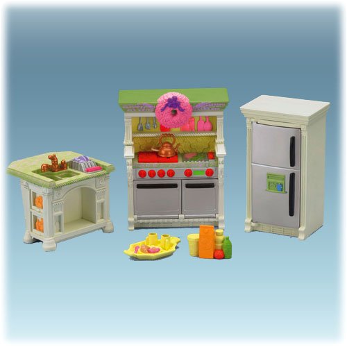 Childrens Toyshop  Toys : Fisher-Price Loving Family Dollhouse Kitchen