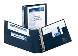 Avery Heavy-Duty View Binder with 1.5-Inch One Touch EZD Ring, Navy Blue (79805)