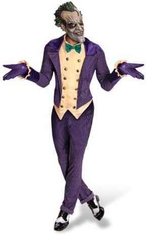 Batman Arkham City The Joker Costume & Mask Adult by TNK