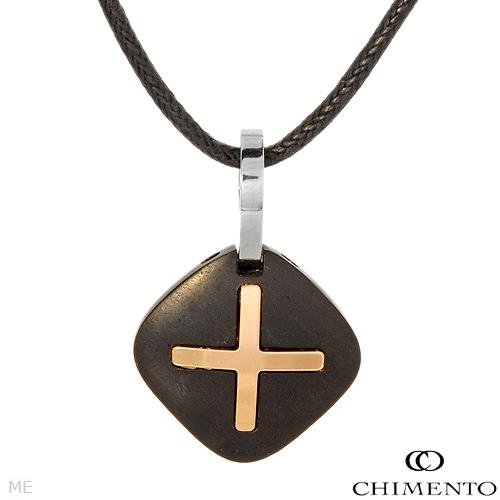 CHIMENTO 18K Yellow Gold and Unisex Necklace. Length adjustable in. Total Item weight 5.0 g.