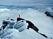 Mountaineers on Ridge of Alexandra Peak, Mount Stanley, Ruwenzori National Park, Kase...