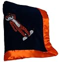 Scene Weavers Pickles Embroidered Fleece Baby Blanket with Satin Trim - Auburn University