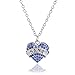 Nana Charm Heart Chain Pendant Necklace Jewelry