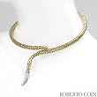Roberto Coin! Made in Italy Beautiful Necklace 1.03ctw Super Clean FG/VS Diamonds and Ruby Made of 18K Gold