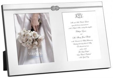 Vera Wang Wedgwood Infinity 5x7 Invitation Double Frame