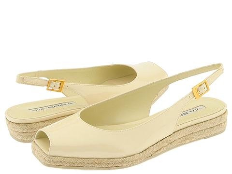 Women's Via Spiga - Style-Mop - Ivory Patent - Size 7M