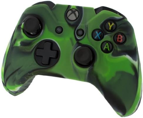 Silicone Skin Protective Cover for XBOX One Controller [Camouflage Green]