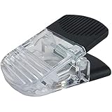 totalElement 2 Inch Large Magnetic Clips, All-Purpose, Translucent, 5-Pack