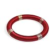 Silk Thread Burgundy Bangle "String Ensemble Bangle [Burgundy]" -Fair Trade Gifts