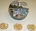 Scott's Cakes 1 lb. White Chocolate Covered Pretzel with Peanuts in a Lighthouse Tin