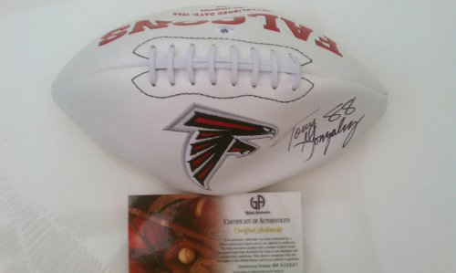 Tony Gonzalez Signed Atlanta Falcons Football