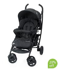Mothercare Curv Stroller Travel System - Deco Black