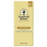 Scharffen Berger Semisweet(62% Cacao) Bar, 3-Ounce Packages (Pack of 24)