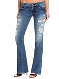 GUESS Daredevil Bootcut Jeans - Cheeta Wash