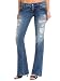 GUESS Daredevil Bootcut Jeans - Cheeta Wash