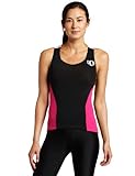 Pearl Izumi Women's Elite Tri Singlet,Black/Pink Punch,Small