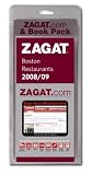 Zagat.com & Book Pack Boston Restaurants 2008/09
