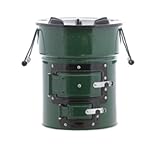 StoveTec Deluxe 2 Door Wood, Biomass, or Charcoal Fuel Stove