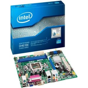 Intel Classic DH61BE Desktop Motherboard - Intel H61 Express Chipset - Socket H2 LGA-1155 -