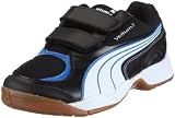 Puma Vellum II V Jr 102067, Unisex - Kinder, Sportschuhe - Indoor, Schwarz (black-white-puma royal 07), EU 32 (UK 13) (US 1)