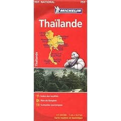 Carte NATIONAL Thalande