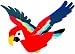 Flappy Wing Parrot Mobile - Childrens Mobile [Toy]