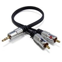 Fisual Install Series 3.5mm Jack to Phono Cable 2m