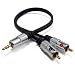 Fisual Install Series 3.5mm Jack to Phono Cable 2m