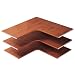 Easy Track RS3003-C 29-7/8-Inch Corner Shelves, Cherry