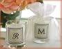Our New Monogram Monogrammed Votive Candle in Sheer Organza Bag