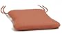 Warwick Stacking Chair Cushion - Dupione Papaya