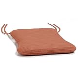 Warwick Stacking Chair Cushion - Dupione Papaya